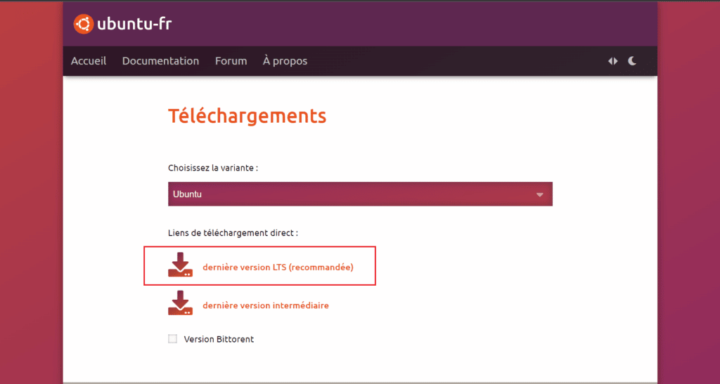 Téléchargez donc la dernière version LTS. 